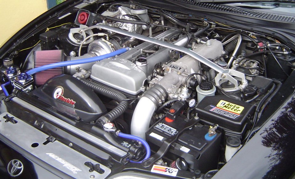 toyota supra trd strut bar #3